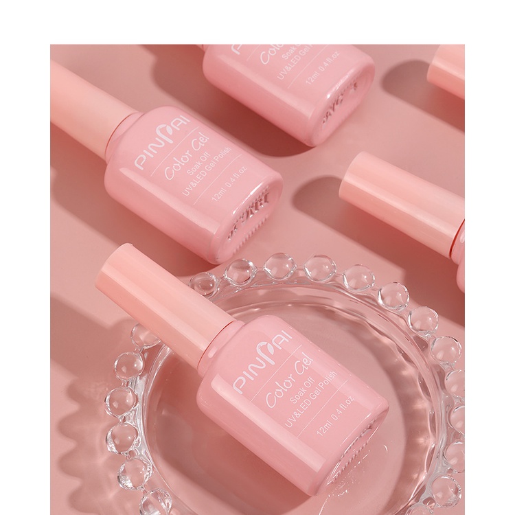 Sơn móng tay Pinpai x Yapas 12ml phiên bản màu 2022 cao cấp , Sơn gel UV nail lẻ chai chính hãng