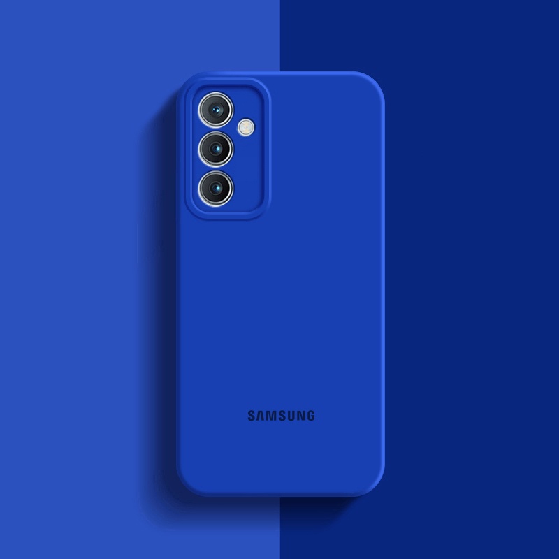 Ôp Điện Thoại Silicon Dẻo Màu Trơn Kiểu camera Cho samsung galaxy m54 m53 m52 m33 m23 f23 5g m14 m21 m31 m30s m13 4g Ốp