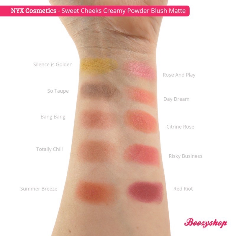 Phấn Má Nyx Sweet Cheeks Creamy Powder Blush Matte