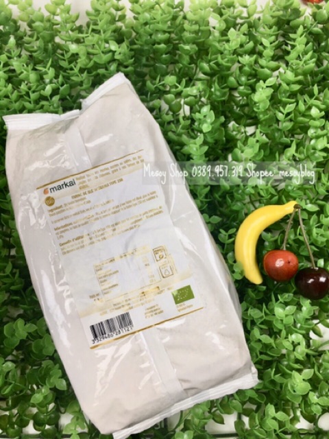 Bột Mì Nguyên Cám Hữu Cơ T150 Markal 1kg