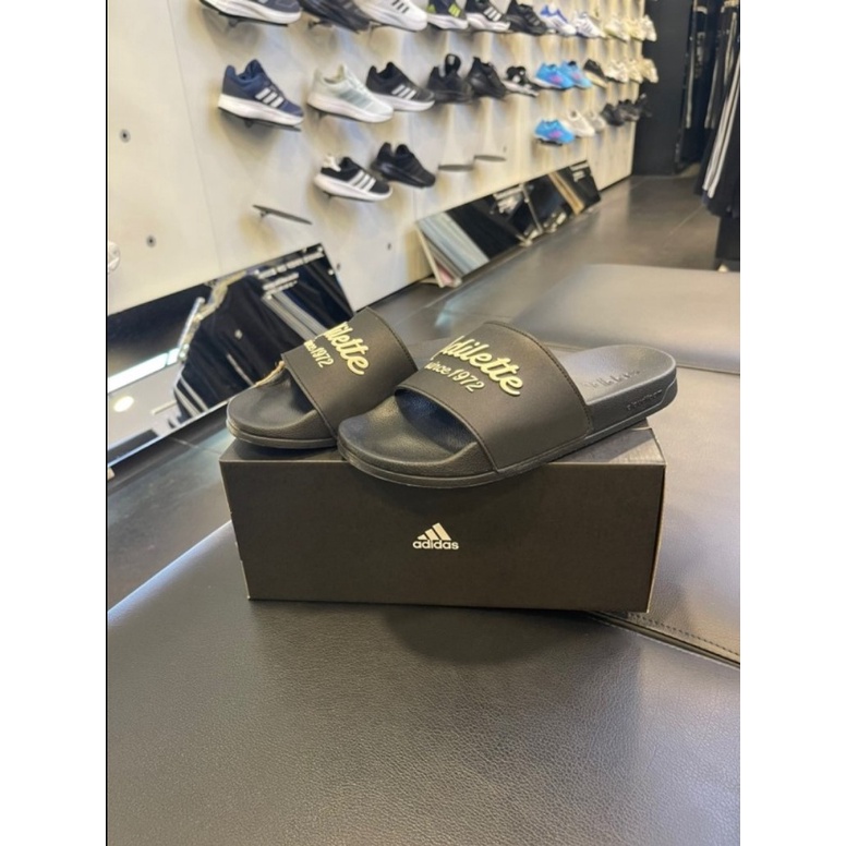 Dép ADIDAS ADILETTE SHOWER 1972 Black GW8747 bill hàn full box tag