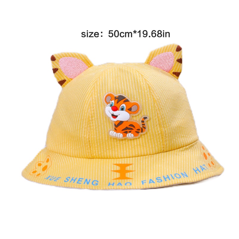 Nón Tai Bèo Hình Hổ Hoạt Hình Đáng Yêu Cho Trẻ Em