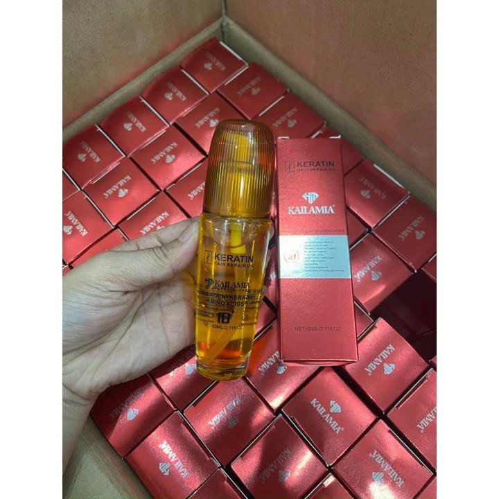 Tinh dầu dưỡng tóc  keratin KAILAMIA 60ml