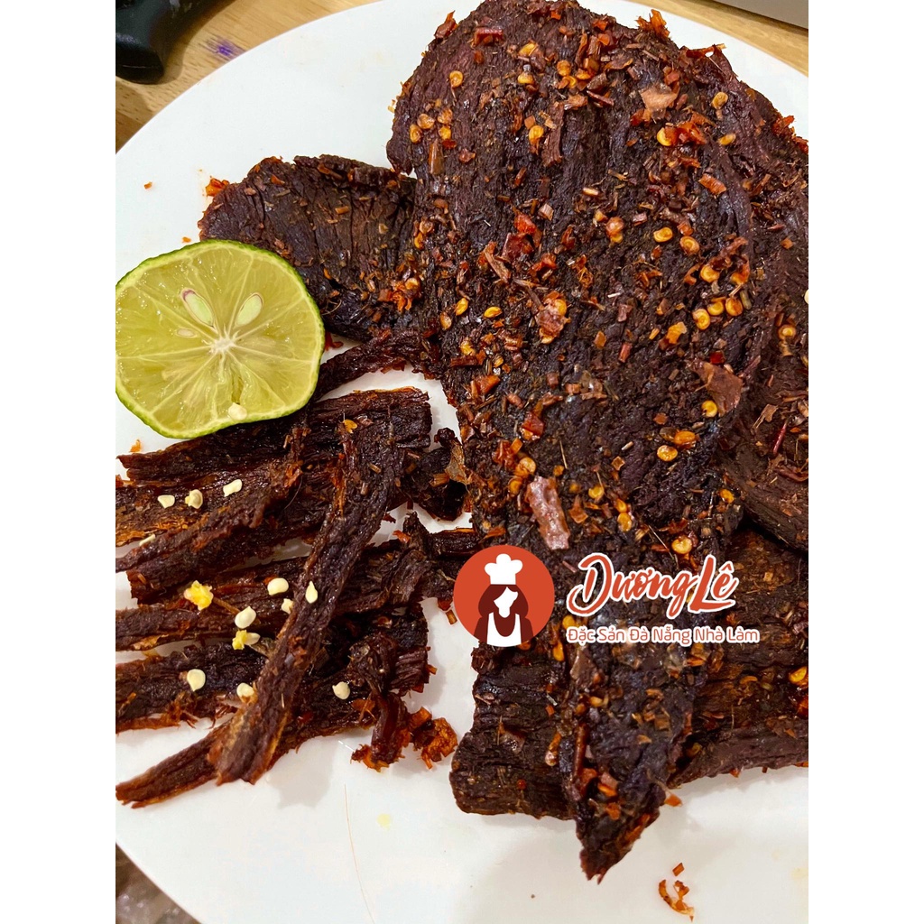 Bò Khô Miếng Mềm 250gr Đặc Sản Đà Nẵng Nhà Làm Dương Lê