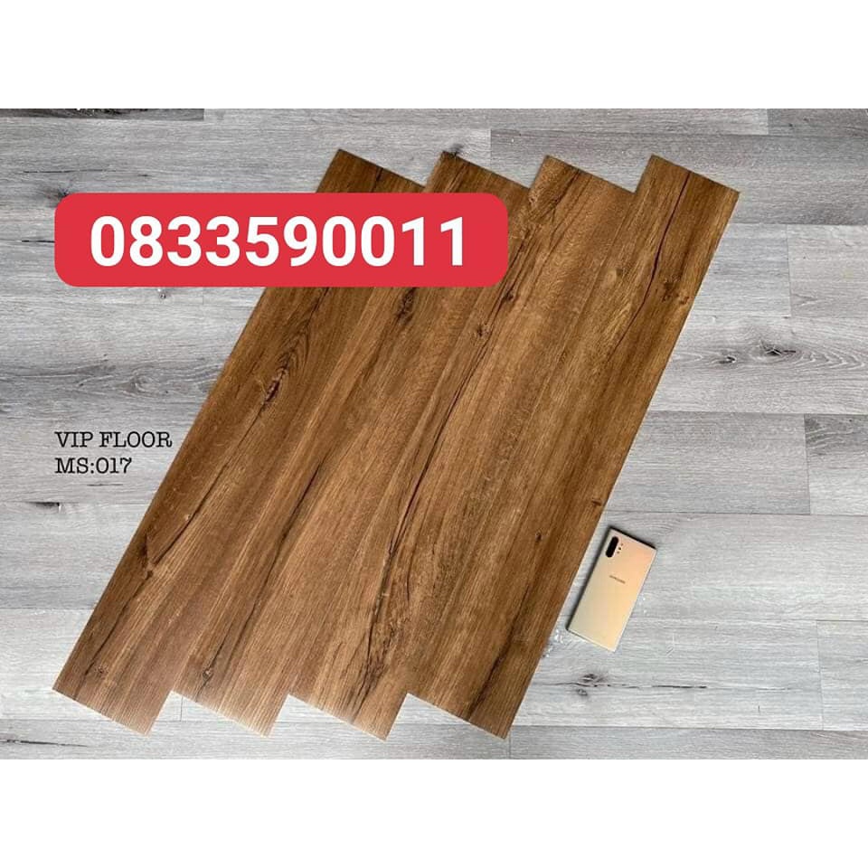 Ship hỏa tốc. Sàn nhựa giả gỗ có keo sẵn bóc dán. Kích thước Rộng 15.2cm Dài 91.4cm. Nhận thi công.