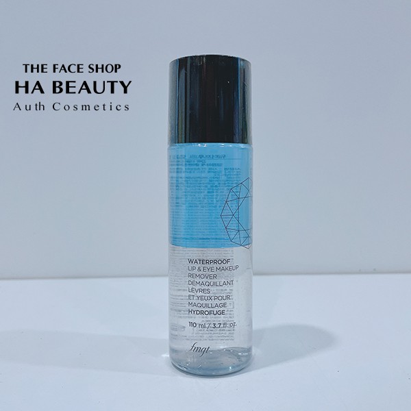 Tẩy trang mắt môi dưỡng ẩm sạch sâu The Face Shop Waterproof Lip $ Eye Makeup Remover 100ml