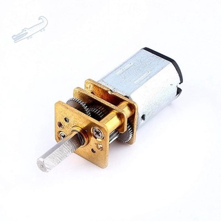 Mô Tơ Mini Dc 12v 200 Rpm Với Bánh Răng Kim Loại Thay Thế N20 Cho Động Cơ Xe Đồ Chơi Diy / Robot El / 12v 200rpm