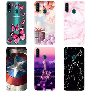 SAMSUNG A20S casing Printed phone case Cartoon Back Cover For SAMSUNG A20S