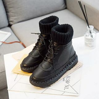 Giầy boot cao cổ len ( Hàng order) hagauorder