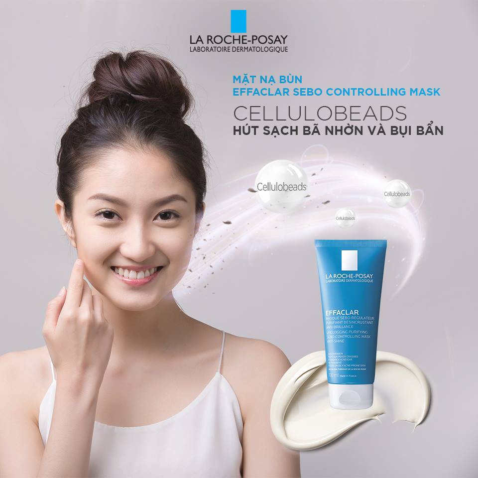 Gel Rửa Mặt Tạo Bọt La Roche-Posay Effaclar Cho Da Dầu Nhạy Cảm 50ml
