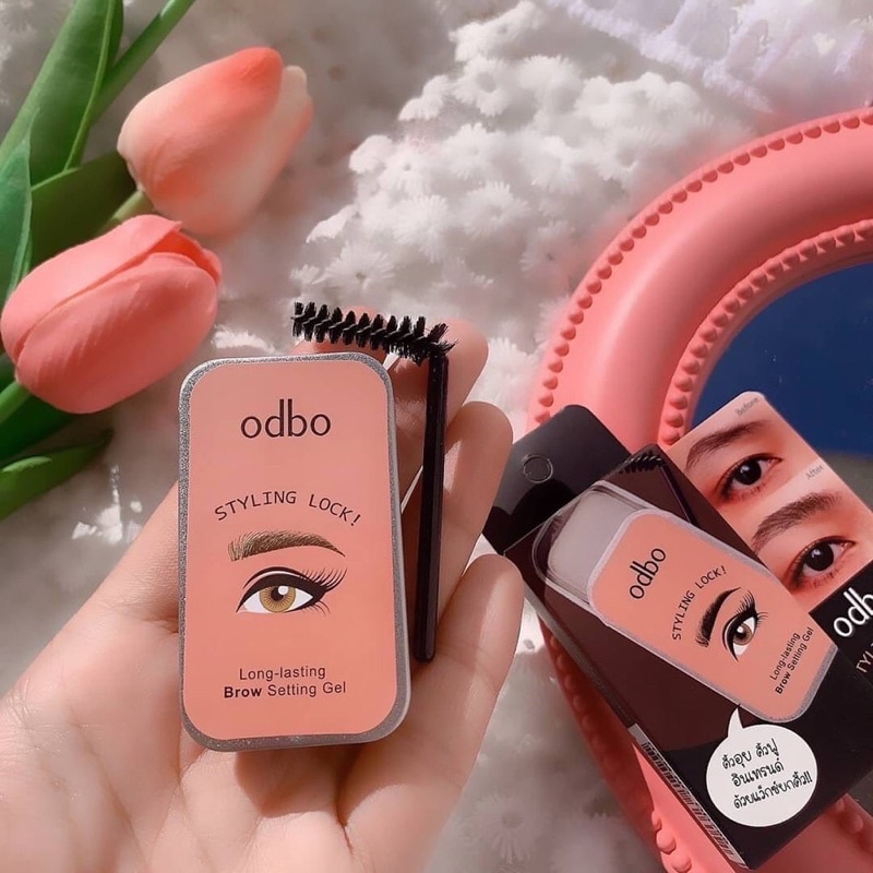 Gel Định hình Chân Mày Odbo Sttling Lock Long-lasting Brow Setting Gel OD799