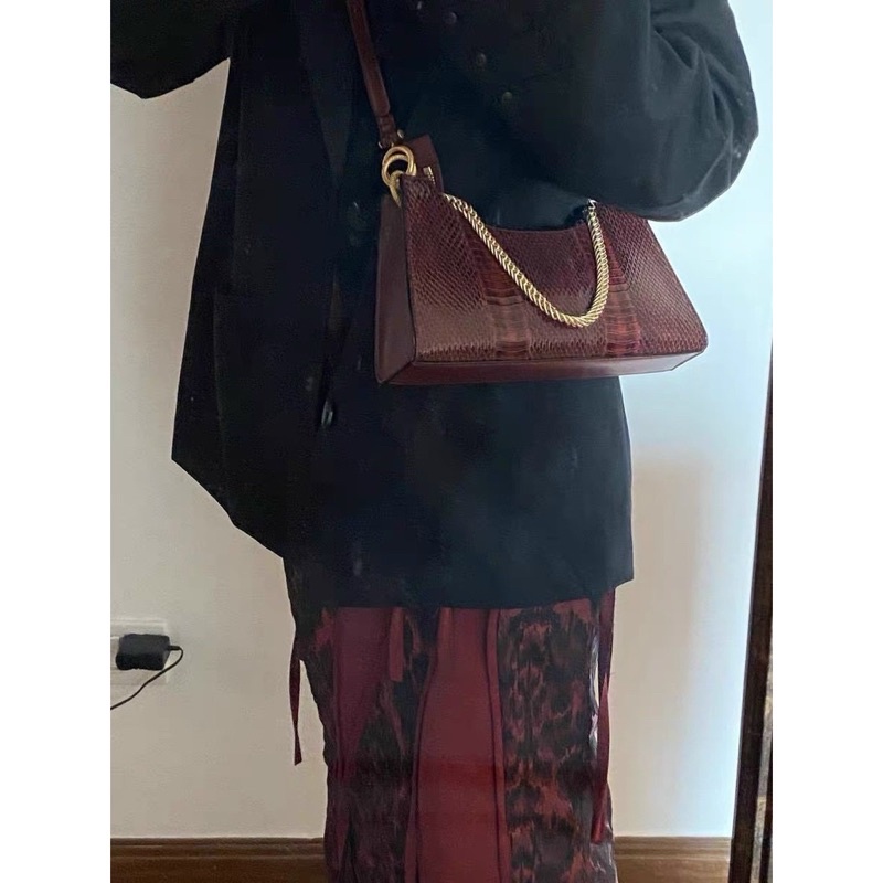 Túi Pedro snake effect siêu sang