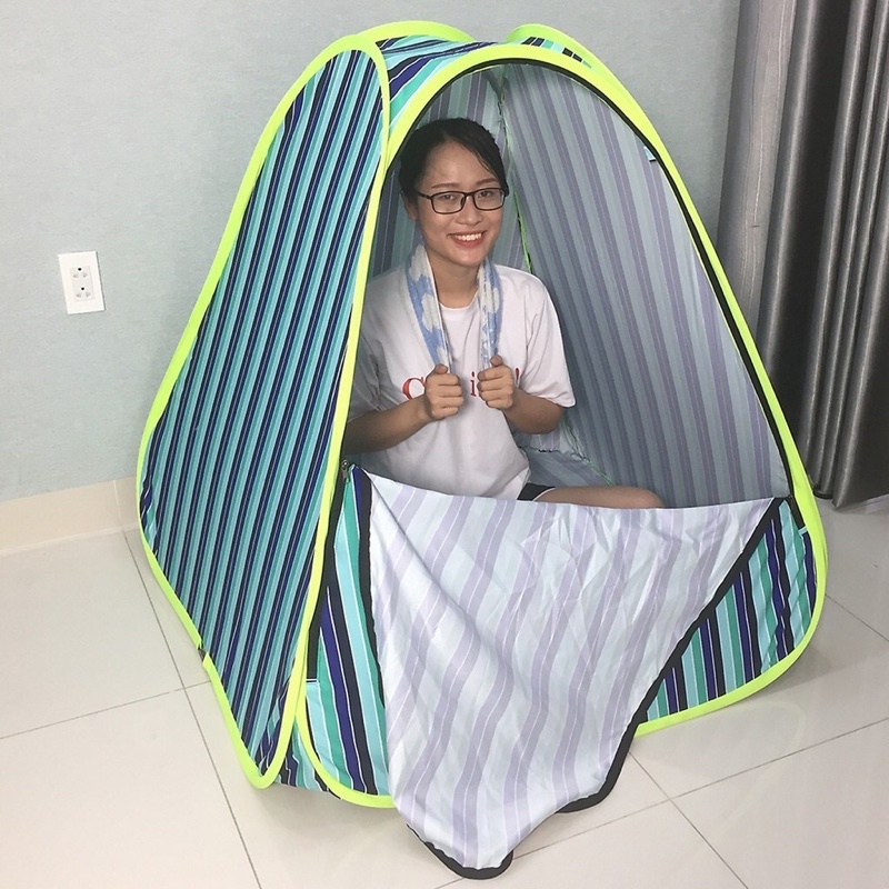 Lều Xông hơi tự bung màu ngẫu nhiên