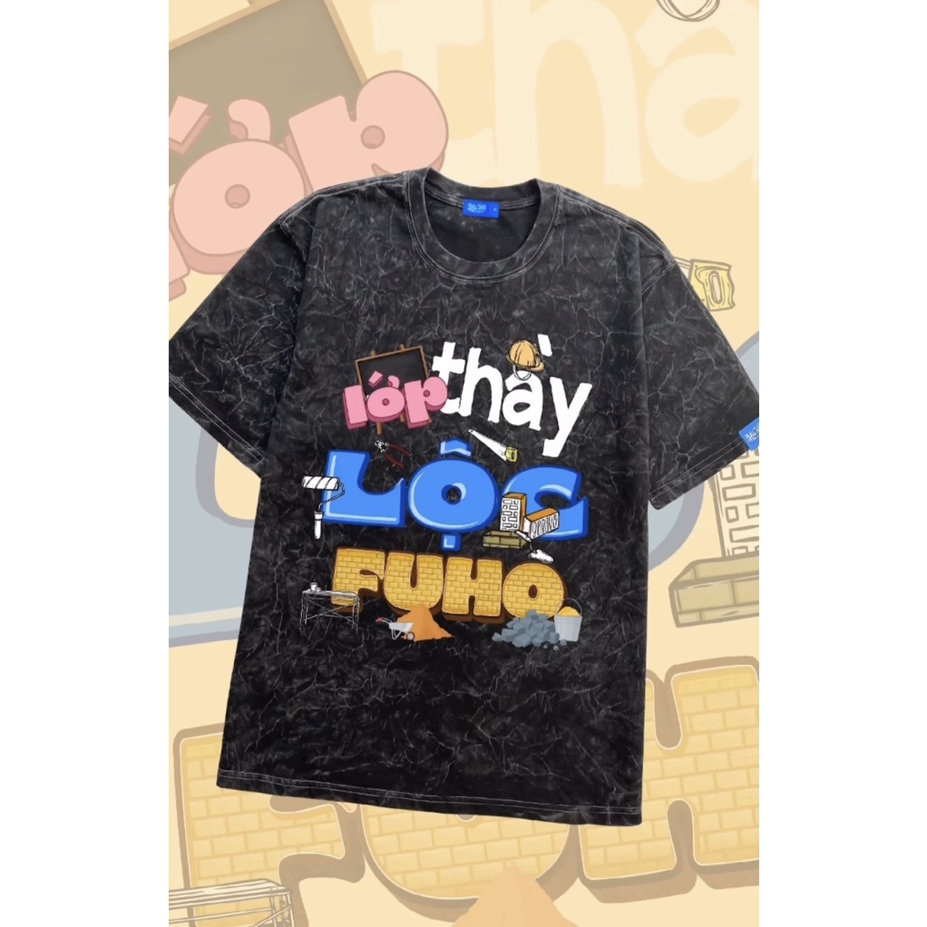 Áo Thun, Áo Phông Nam THẦY LỘC FUHO Hot Trend In 3D, Chất Liệu Thun Lạnh