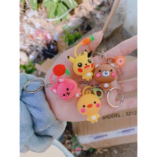[Rẻ vô địch] Móc khóa cute - Thú mầm Ảnh thật