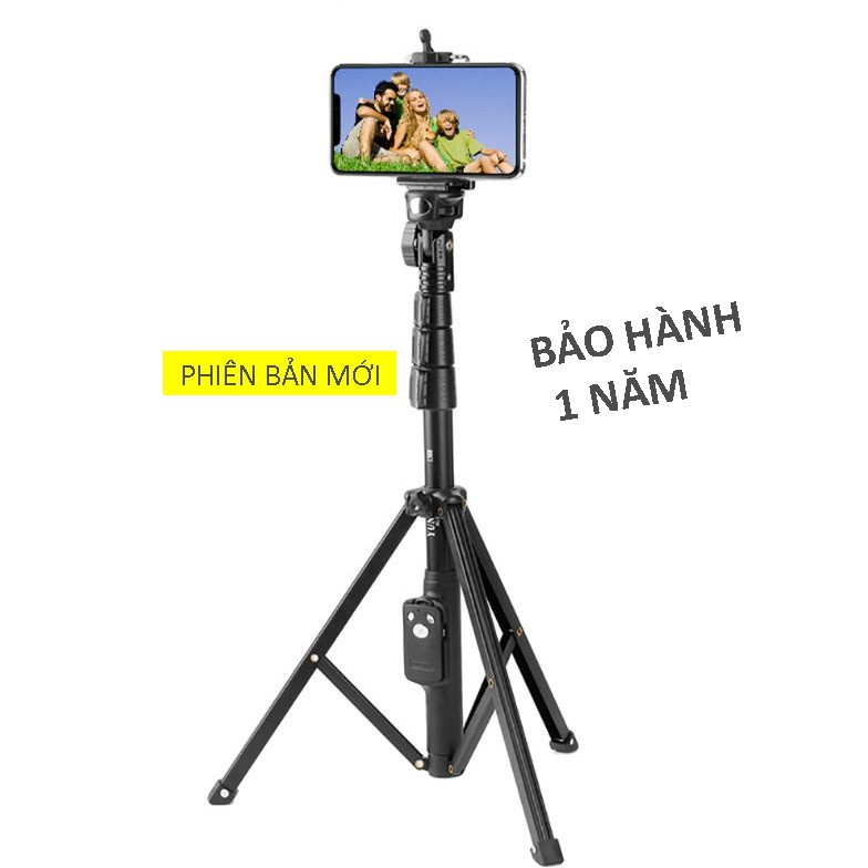 Gậy Tự Sướng Yunteng, Yunding 1388 Kèm Chân Đế 2in1 Vừa Làm Gậy Selfie Vừa Làm Tripod