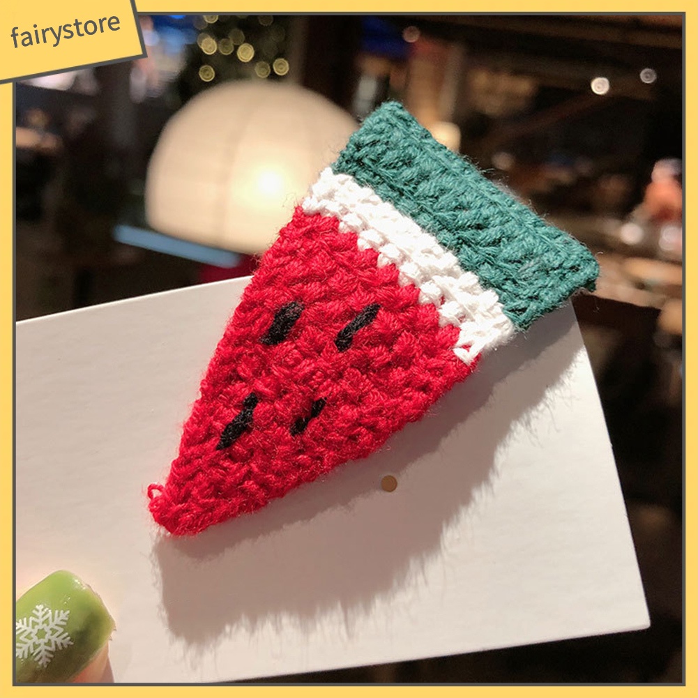 Kẹp Tóc Hình Trái Cây Dễ Thương Cho Nữ