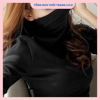 Áo len giữ nhiệt cổ lọ nhiều màu siêu đẹp