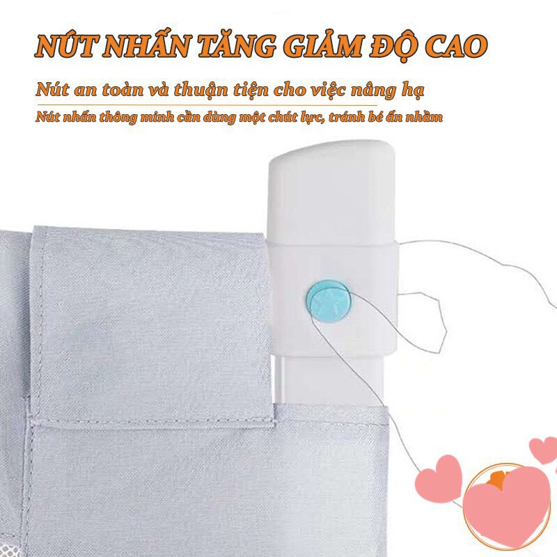 THANH CHẮN GIƯỜNG BABY CAO CẤP M6 M8 2M 2.2M.