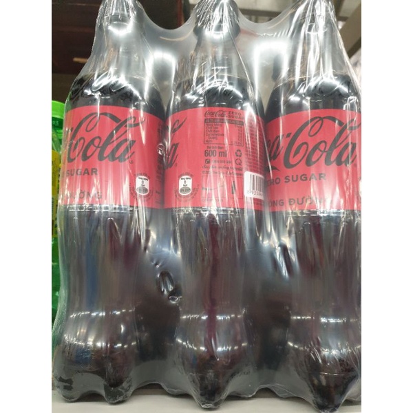 (Lốc 6 chai 1.5l) Nước ngọt Coca Giảm Đường