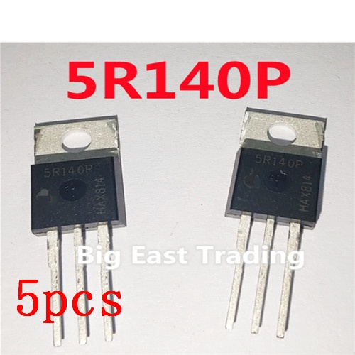 Bộ 5 Linh Kiện Điện Tử Chất Lượng Cao IPP50R140CP 5R140P TO-220 23A 550V