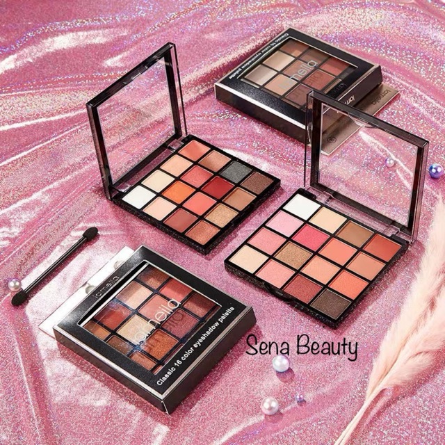 Bảng Phấn Mắt Lameila Sixteen Hàng Nội Địa Trung