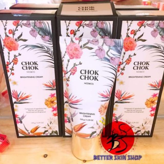 Kem ủ trắng da body Chok Chok