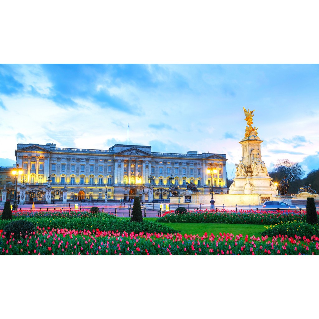 Bộ tranh xếp hình cao cấp 1500 mảnh – Điện Buckingham, Anh (60x100cm)