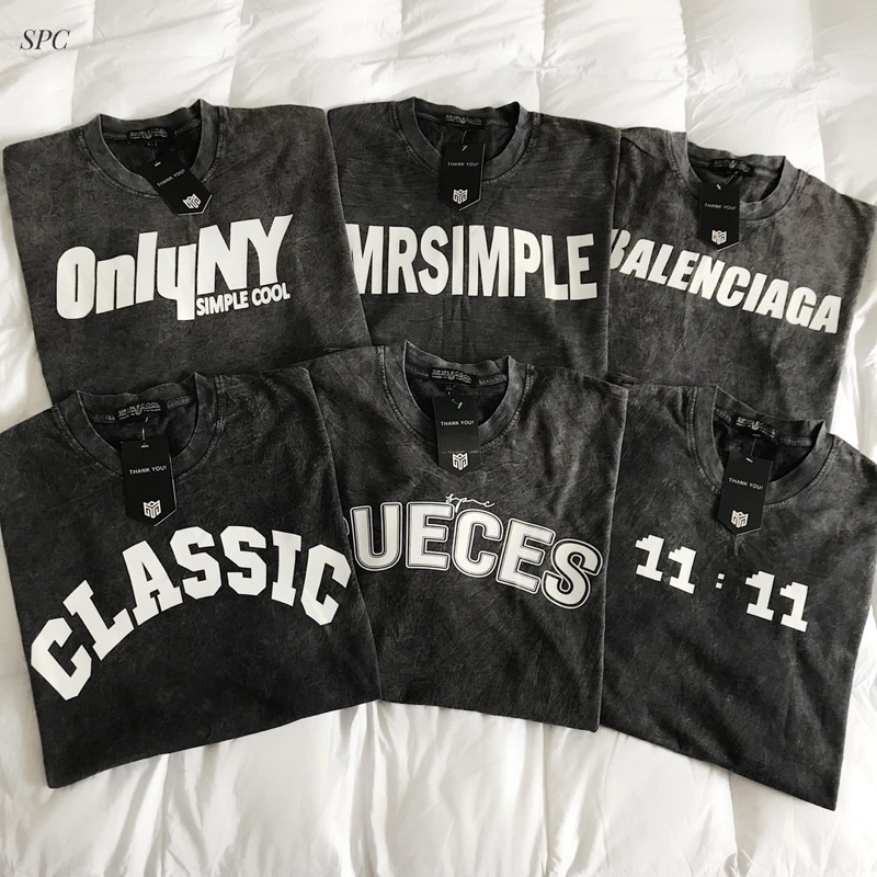 Áo Thun Tay Lở Was Màu Xám Khói Đậm Nhiều Mẫu Ảnh Thật