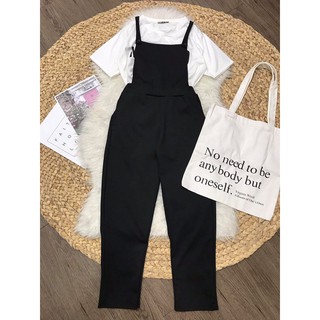 yếm quần mix áo moschino