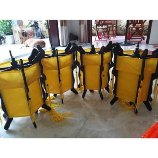 Đèn gỗ lục giác Hội An (size 30-50cm)