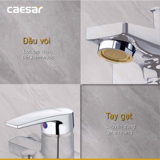 Sen Tắm Nóng Lạnh S393C - CAESAR (Hàng Chính Hãng)