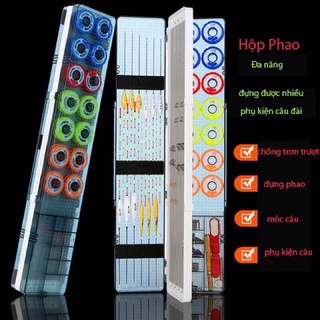 Hộp đa năng đựng phao, thẻo, trục,... phụ kiện câu đài cao cấp -giá rẻ-