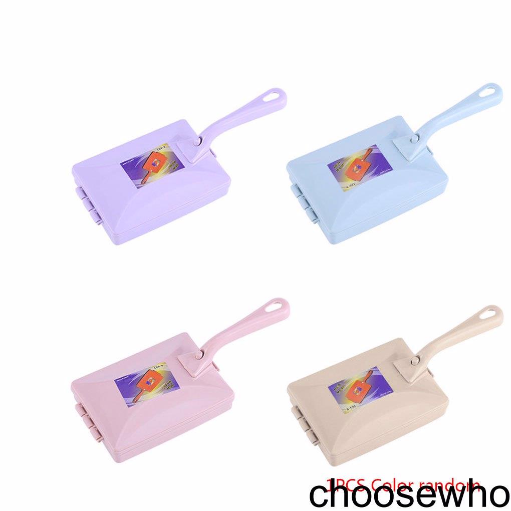 [CHOO] Multi-functional Double Head Handheld Carpet Table Brush Plastic Sweeper Dirt Hair Cleaner Collector Roller