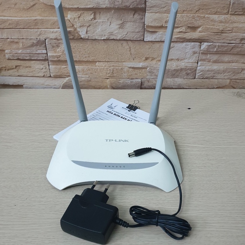 Router wifi, bộ phát wifi tplink 2 râu 840N cục phát wifi tplink 2 râu WR840N giá rẻ đã qua sử dụng 