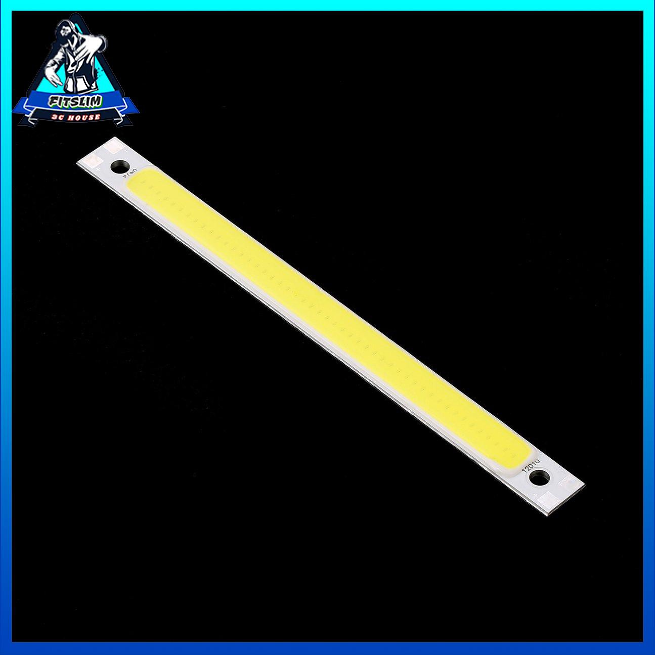 Dải ánh sáng LED 12V 10W 120 * 10mm COB Năm màu ánh sáng Chip ánh sáng tự làm tùy chọn