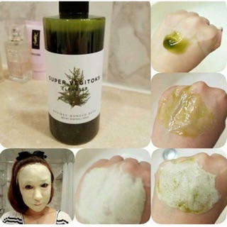 Sữa rửa mặt thải độc rau củ Super Vegitoks Cleanser