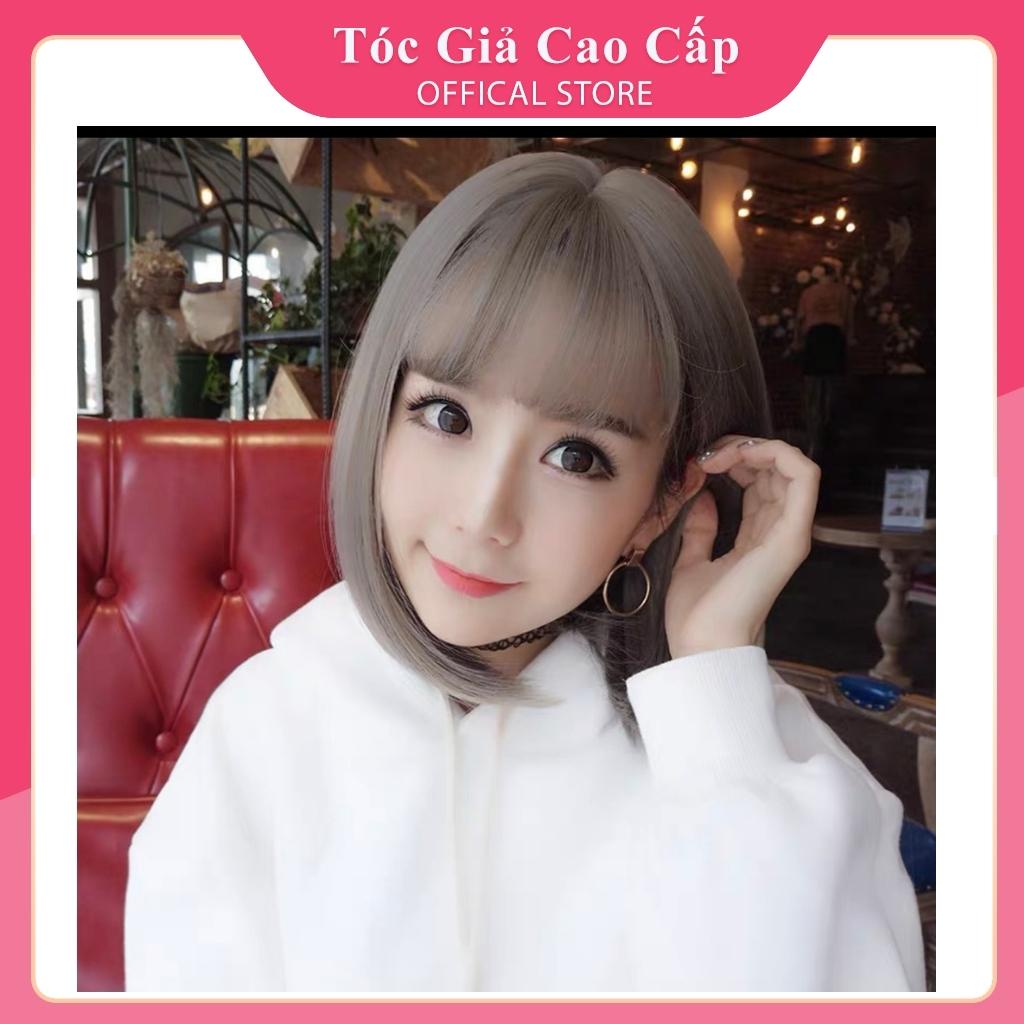 Tóc giả FREESHIP cả đầu cúp lỡ - D3030