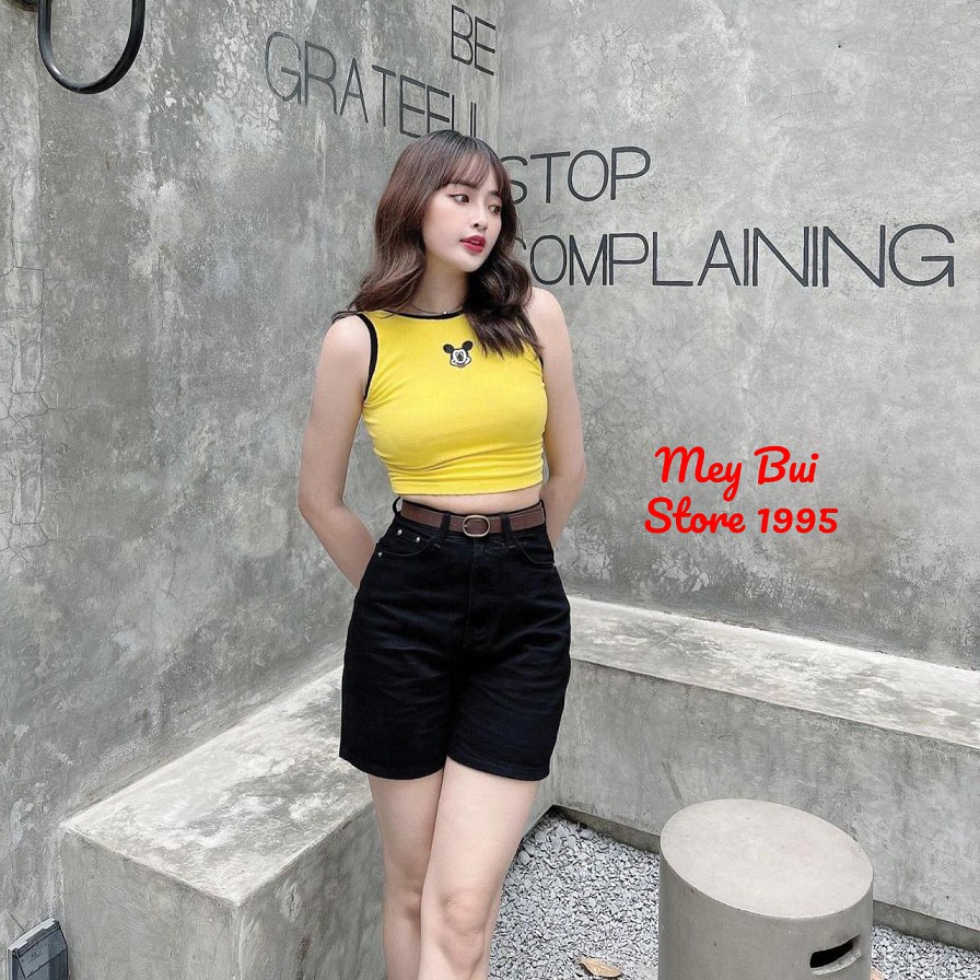 [Mẫu Hot Nhất] Quần Jean Short cạp cao tôn dáng, kéo dài chân | BigBuy360 - bigbuy360.vn