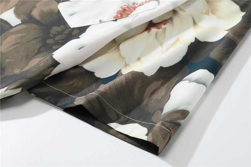 Áo Sơ Mi Nam Ngắn Tay Có Cổ In Hoa Thời Trang | BigBuy360 - bigbuy360.vn