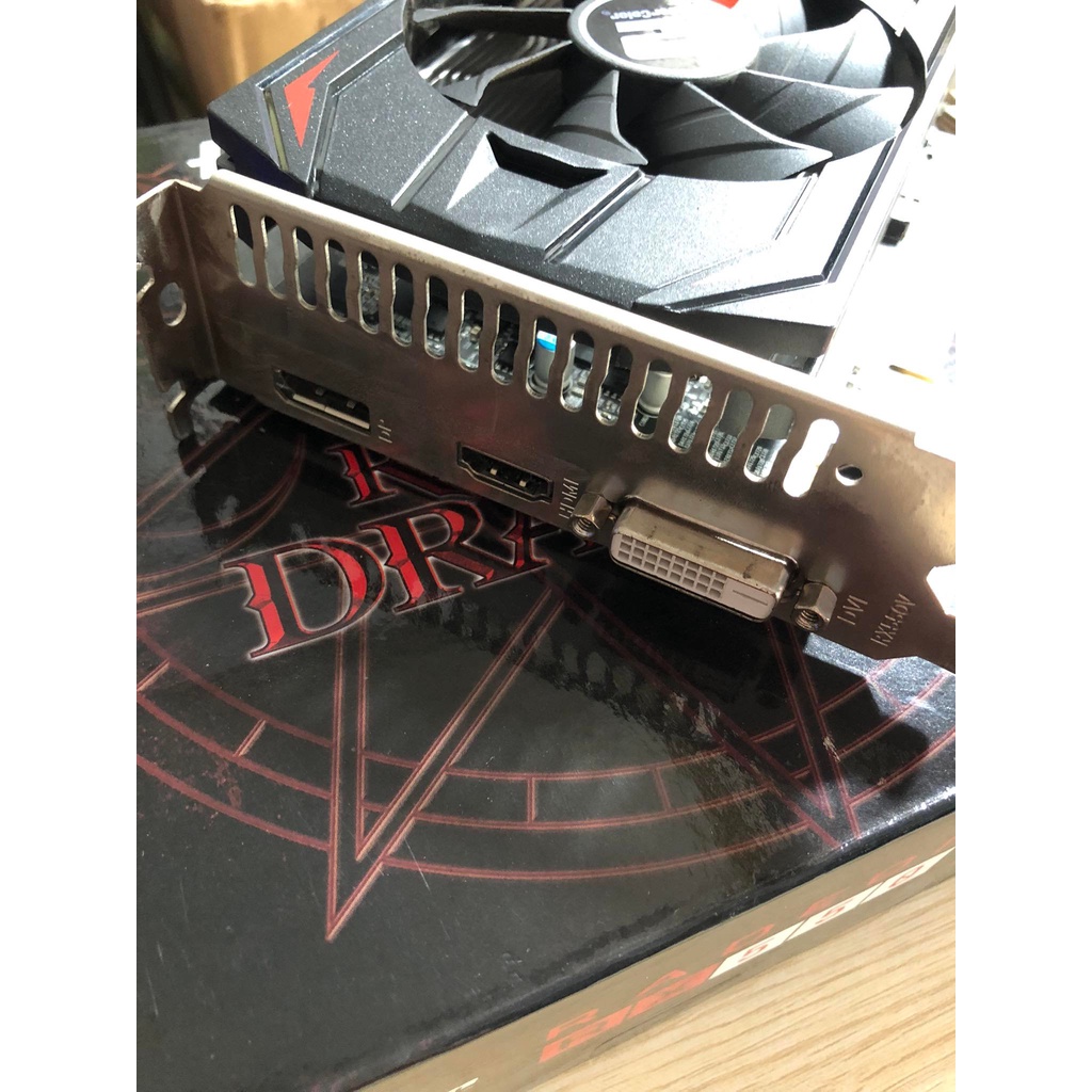 Card màn hình Radeon RX550 2G GDDR5 PowerColor Bh 01/2023