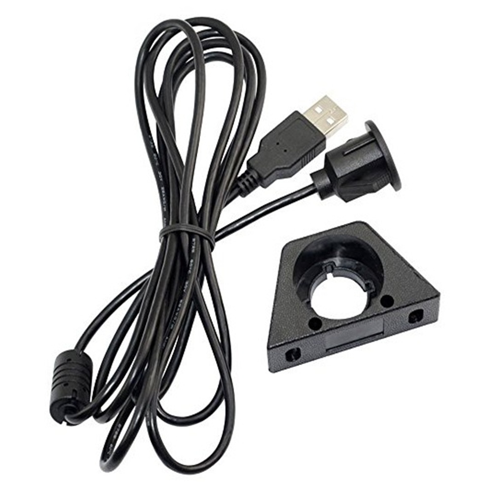Dây Cáp Nối Dài 1m / 2m Cổng Usb Gắn Bảng Điều Khiển Xe Hơi / Xe Tải / Tàu Thuyền