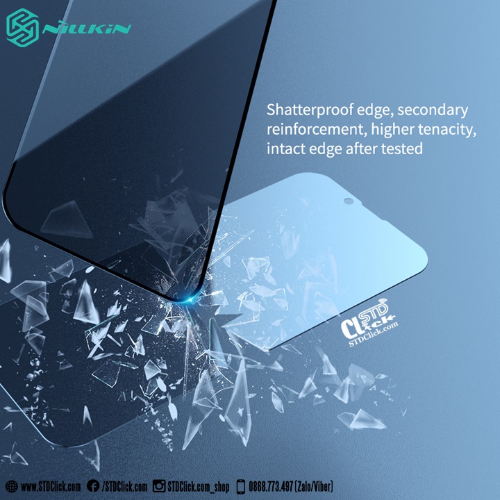 KÍNH CƯỜNG LỰC IPHONE 13 - 13 PRO NILLKIN GUARDIAN CHỐNG NHÌN TRỘM CHÍNH HÃNG