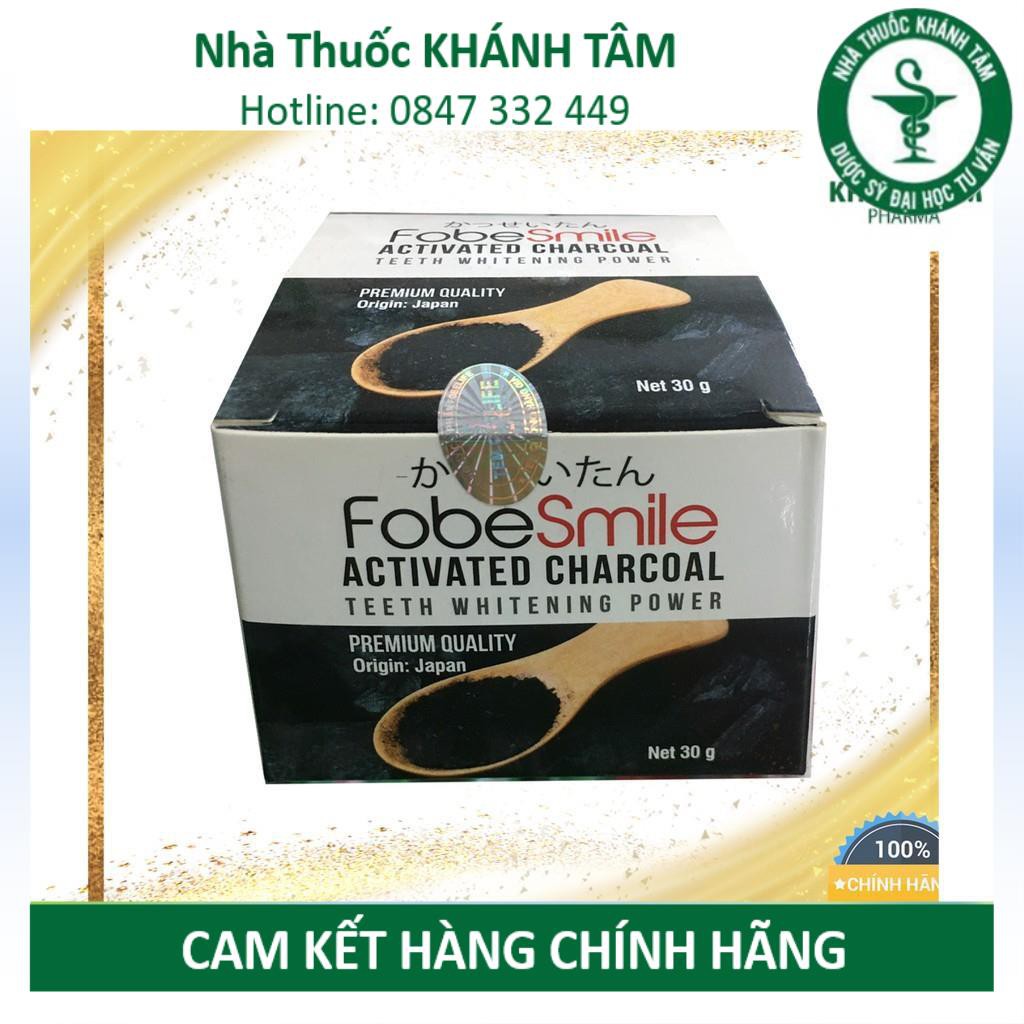 Bột trắng răng Fobesmile - Than hoạt tính tẩy trắng răng Nhật Bản! ! !