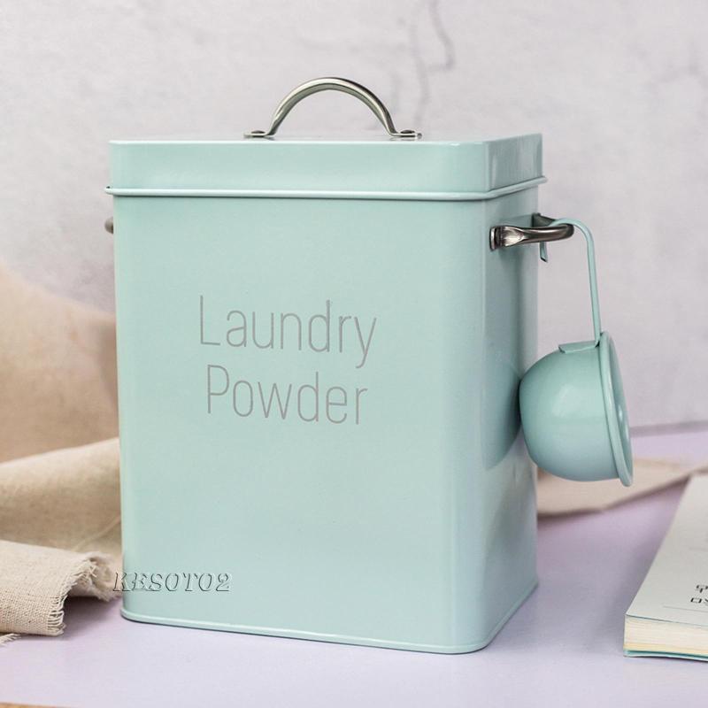 [Kesoto2] Thùng Đựng Bột Giặt / Hộp Đựng Gạo / Thực Phẩm