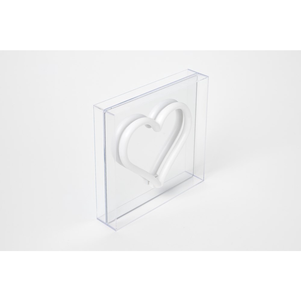 Đèn Neon ARTBOX Hàn Quốc Hình Trái Tim Thiết Kế Kiểu Gương