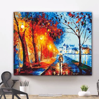 Tranh sơn dầu tự tô
