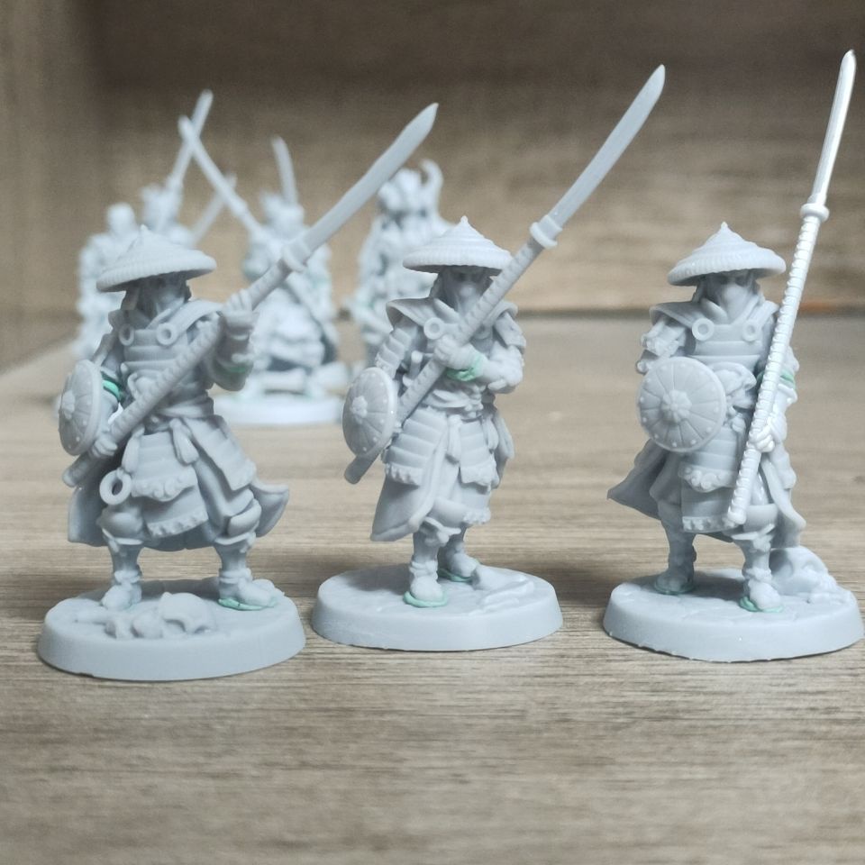 Bộ 9 Cờ Vua Samurai 3D Độc Đáo