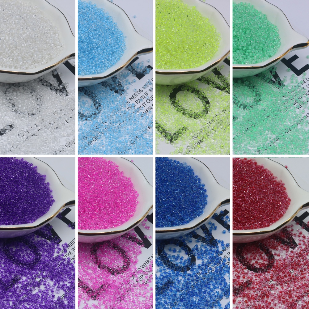 Túi 300-1800 Hạt Xâu Chuỗi Làm Trang Sức Thủ Công 2-4mm