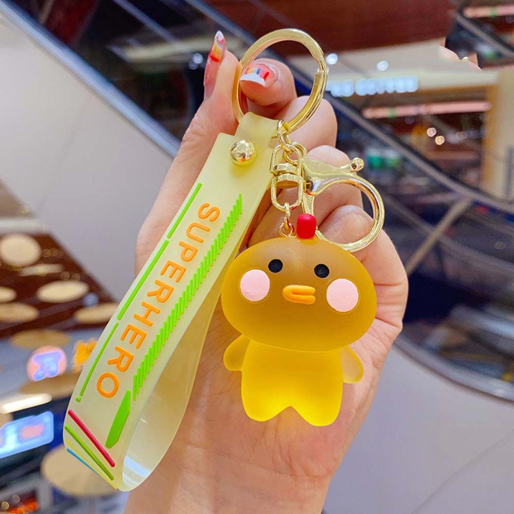 Móc Khóa Hình Động Vật Hoạt Hình Nhiều Màu Sắc Dễ Thương